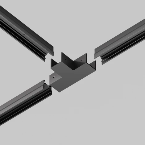 Соединитель T-образный для профиля черный Maytoni Elasity IP O-TR001-TC