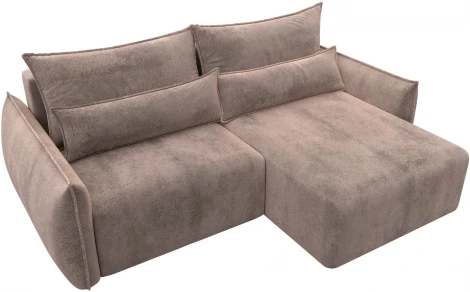 Диван угловой Лига-051 НПБ угол универсальный Лига Диванов (Велюр) арт.128652