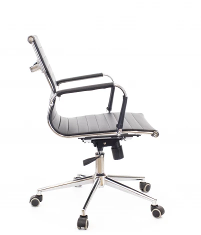 Компьютерное кресло Leo T экокожа черный