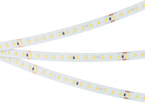 Светодиодная лента UL-A120-10mm 48V Warm2400 (10 W/m, IP20, 30m) (Arlight, Открытый) 053413