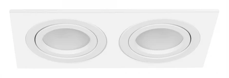 Точечный светильник встраиваемый Arte Lamp Tarf A2168PL-2WH (220V)