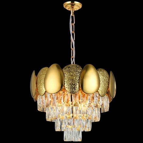 Подвесная люстра Natali Kovaltseva Chic 81437/8C GOLD