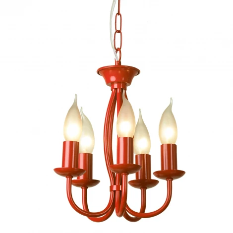 Подвесная люстра Lussole Lgo Congress LSP-9915 (220V, на цепи, подсвечник, свеча, IP21)