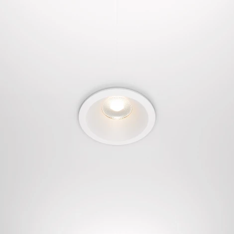 Встраиваемый светильник Zoom 3000K 1x12Вт 60° IP 65 LED Maytoni Technical DL034-2-L12W (220V)