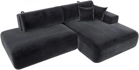 Диван угловой Лига-036 НПБ Модерн правый угол Лига Диванов (Велюр) арт.127783