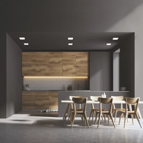 Встраиваемый точечный светильник Gauss Frameless 968511209 (LED, 220V)