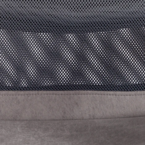 Кресло PROFIT (мп) (Флок,Ткань /Серый)