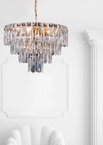 Подвесная люстра Lumien Hall Kristin LH0066/8H-AB-CL