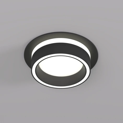 Встраиваемый светильник Denkirs Niko DK2100-BK (220V, круглые)