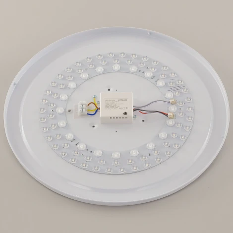 Потолочный светильник RGB круглый Citilux Симпла CL714680G (LED, 220V, пульт управления, круглые)