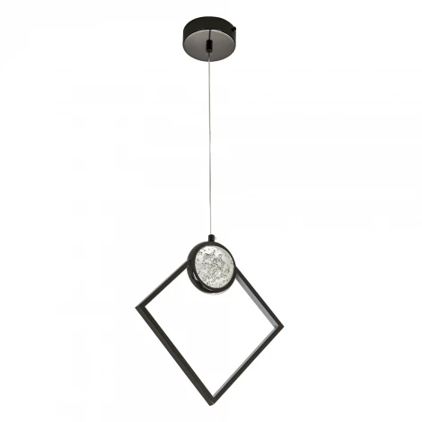 Подвесной светильник светодиодный хрустальный LED4U LED4U L8602-1 BK