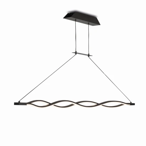 Подвесной линейный светодиодный светильник Mantra Sahara 5400 (220V, на тросе)