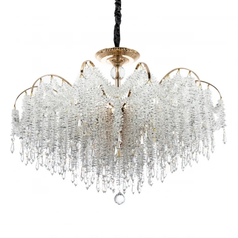 Подвесная люстра хрустальная Modelux MODELUX ML.855.16 GD