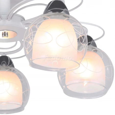 Потолочная люстра Arte Lamp Sansa A7585PL-5WH