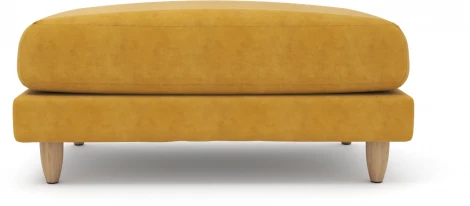 Банкетка Arsko Корс 2 горчичный велюр