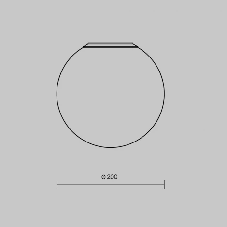 Потолочный светильник круглый Maytoni Twins MOD427CL-L10B3K (LED, 220V, шарики)