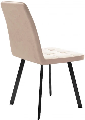 Стул DikLine 207 B03 BEIGE, ножки черные