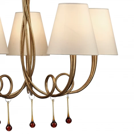 Подвесная люстра Mantra Paola 6206 (220V, на цепи)