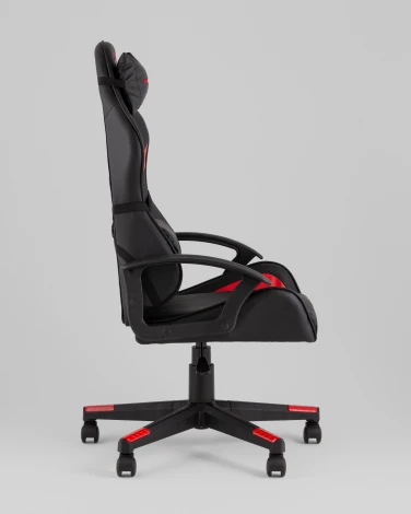 Кресло спортивное TopChairs Warden черно-красный арт.УТ000039484