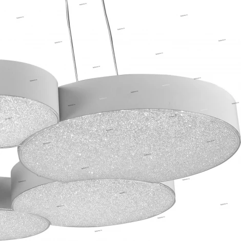 Подвесная люстра Mantra Lunas 5761 (регулировка яркости, LED, 220V, диммер, пульт управления, на тросе)