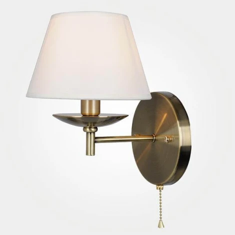 Бра Eurosvet Hotel 60060/1 античная бронза (220V, выключатель)