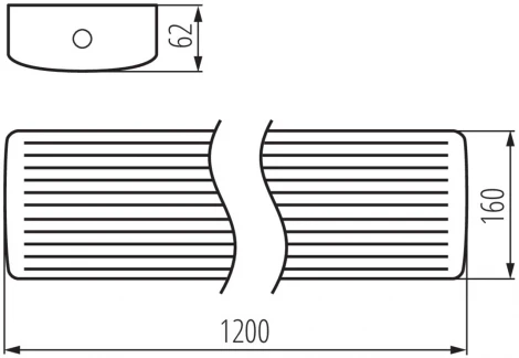 Линейный светильник светодиодный регулировкой цветовой температуры и яркости Kanlux MEBA 33891 (220V)