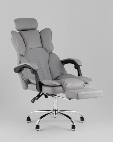 Кресло руководителя TopChairs Siento серый TopChairs УТ000042074