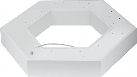 Подвесной светильник светодиодный ЭРА SPO-124-W-40K-051 (220V, на тросе, IP40)