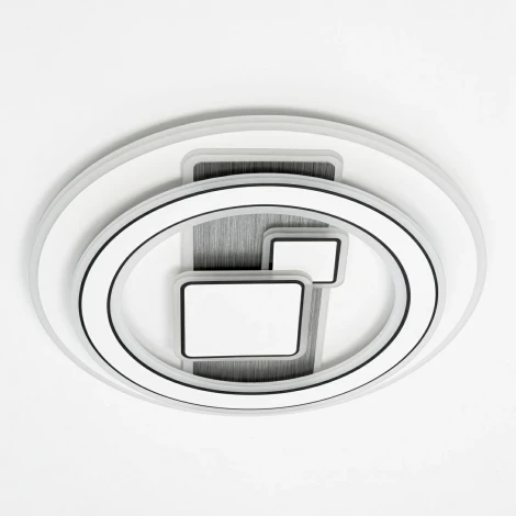 Потолочная люстра светодиодная с пультом Citilux Costa CL741020 (регулировка яркости, 220V, круглые)