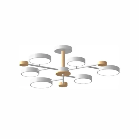 Потолочная люстра светодиодная на штанге LED4U LED4U L3214-750 WH