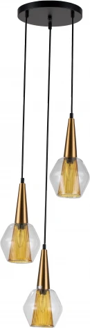 Подвесной светильник Narciso V000145 (13002/3P Black)