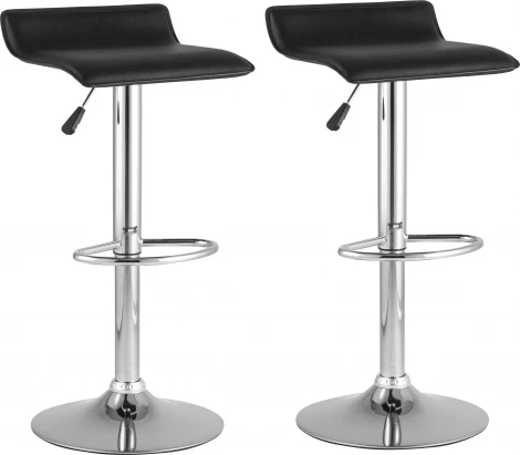 Стул барный Stool Group Хай-Тек черный 2 шт