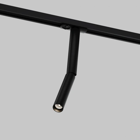 Трековый светильник однофазный 220V 6W Maytoni Focus T TR142-1-6W3K-B (LED, круглые)