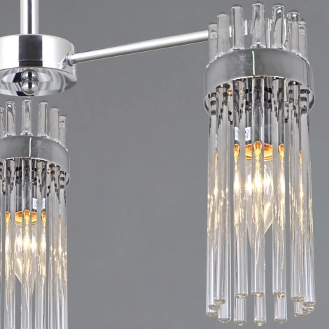 Потолочная люстра на штанге ILLUMICO IL0761-3CSQ-25 CR GENOA (220V)