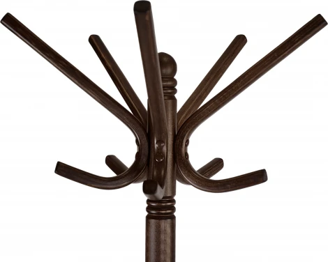 Вешалка напольная В 8Н тёмно-коричневый Mebelik арт.009101