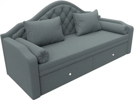 Диван детский прямой Сойер (Серый/Рогожка) Лига Диванов арт.122430