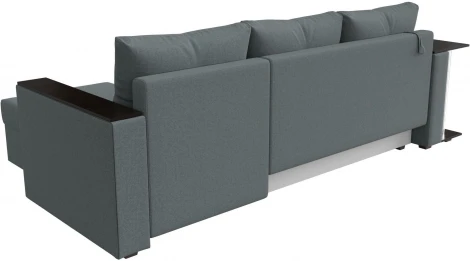 Диван угловой Атланта Лайт правый угол (Серый/Рогожка) Лига Диванов арт.121164