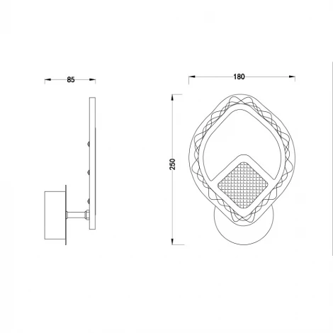 Бра Seven Fires Dayano SF7043/1W-WT