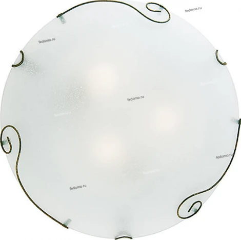 Потолочный светильник IDLamp Rozebel 250/30PF-Brown