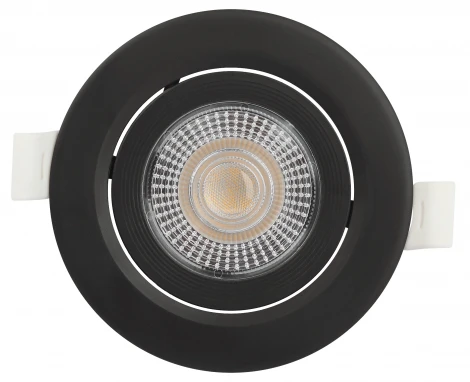 Точечный светильник встраиваемый светодиодный ЭРА KL LED 25 KL LED 25A-5 4K BK