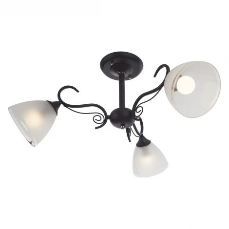 Потолочная люстра IDLamp Marsell 277/3PF-Black