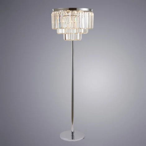 Торшер Divinare Nova 3001/02 PN-6 (220V, хрусталь, подвески, круглые)