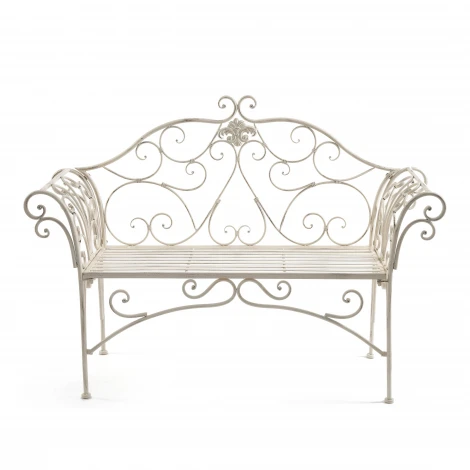 Скамья Secret de Maison BEAUJOLAIS (mod. PL08-8574) белый антик (antique white) (металл)