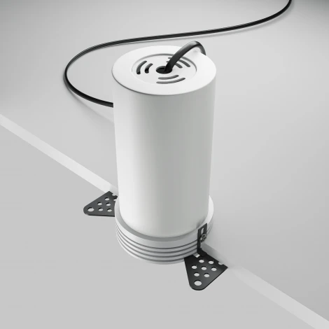 Встраиваемый светильник светодиодный под гипсокартон Maytoni Focus Led DL125-L12-4K-TRS-W