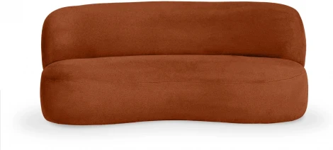 Диван Patti 1900 ОГОГО (арт.853248), (Мех/Кирпичный)