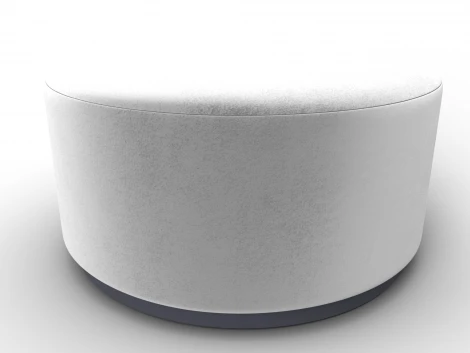 Пуф 005 (ДСП/Пластик/Велюр/Молочный) Лига Диванов 132367