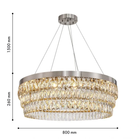 Подвесная люстра Favourite Magnitudo 4715-16P