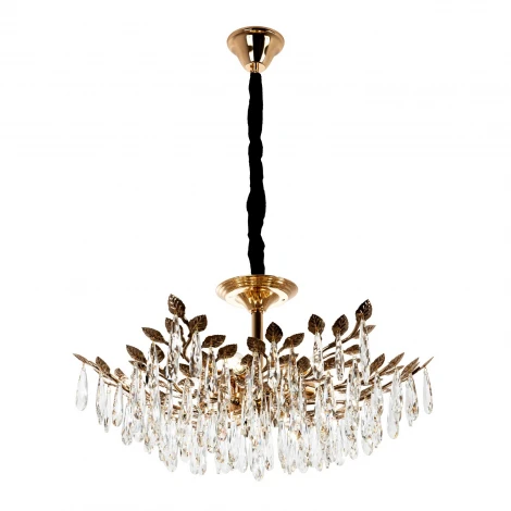 Подвесная люстра хрустальная Modelux MODELUX ML.6747.6 GD