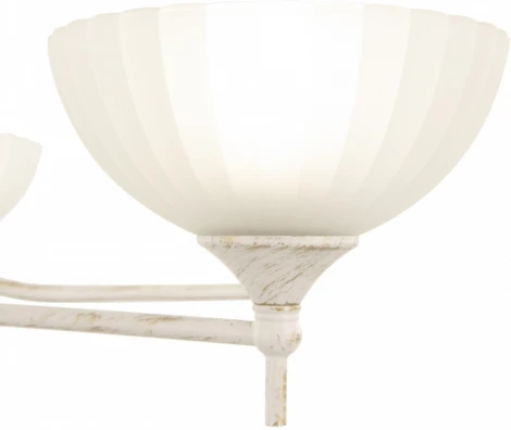 Потолочная люстра на штанге Arte Milano AM340049 340049/6 WT+G (220V)