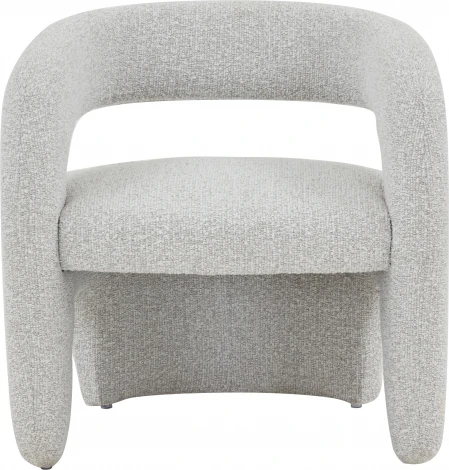 Кресло лаунж Bones жемчужный Stool Group арт.УТ000038993